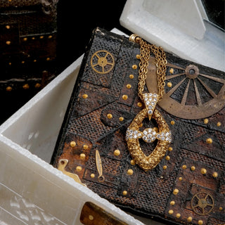 Fancy Gold Mangalsutra Brass Mangalsutra ClothsVilla