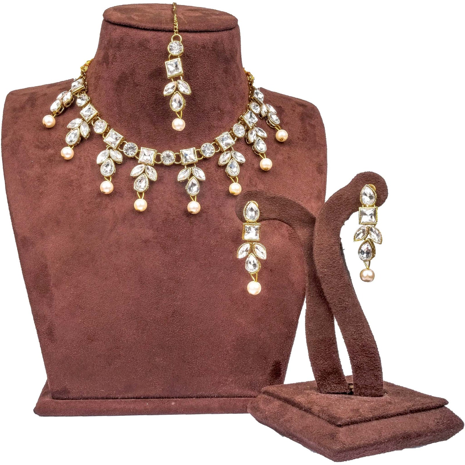 Fancy Dimond Necklace Alloy Jewel Set ClothsVilla