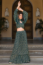 Load image into Gallery viewer, Fancy Exclusive Koti Style Party Wear Ready to Wear Lehenga Choli ClothsVilla.com