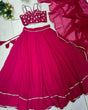 Load image into Gallery viewer, Fashionable Pink Color Lehenga Choli Clothsvilla