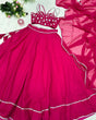 Load image into Gallery viewer, Fashionable Pink Color Lehenga Choli Clothsvilla