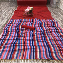 Load image into Gallery viewer, Function Wear Multi Color Pleated Saree Clothsvilla