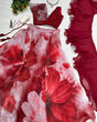 Load image into Gallery viewer, Glorious Maroon Color Lehenga with Metallic Strip Stich Blouse Clothsvilla