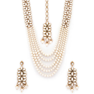 Gold color Alloy Jewel Set ClothsVilla