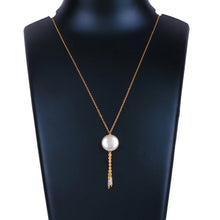 Load image into Gallery viewer, Gold-plated Pearl Brass Pendant ClothsVilla
