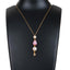Gold-plated Pink Pearl Brass Pendant Gold-plated Pearl Brass Pendant ClothsVilla