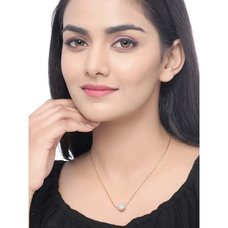Gold-plated Cubic Zirconia Brass Pendant ClothsVilla