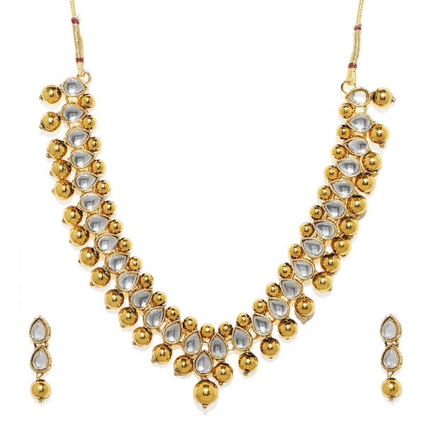 Gold, White colord Alloy Jewel Set ClothsVilla