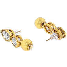 Load image into Gallery viewer, Gold, White colord Alloy Jewel Set ClothsVilla