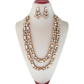 Golden Alloy Jewel Set ClothsVilla
