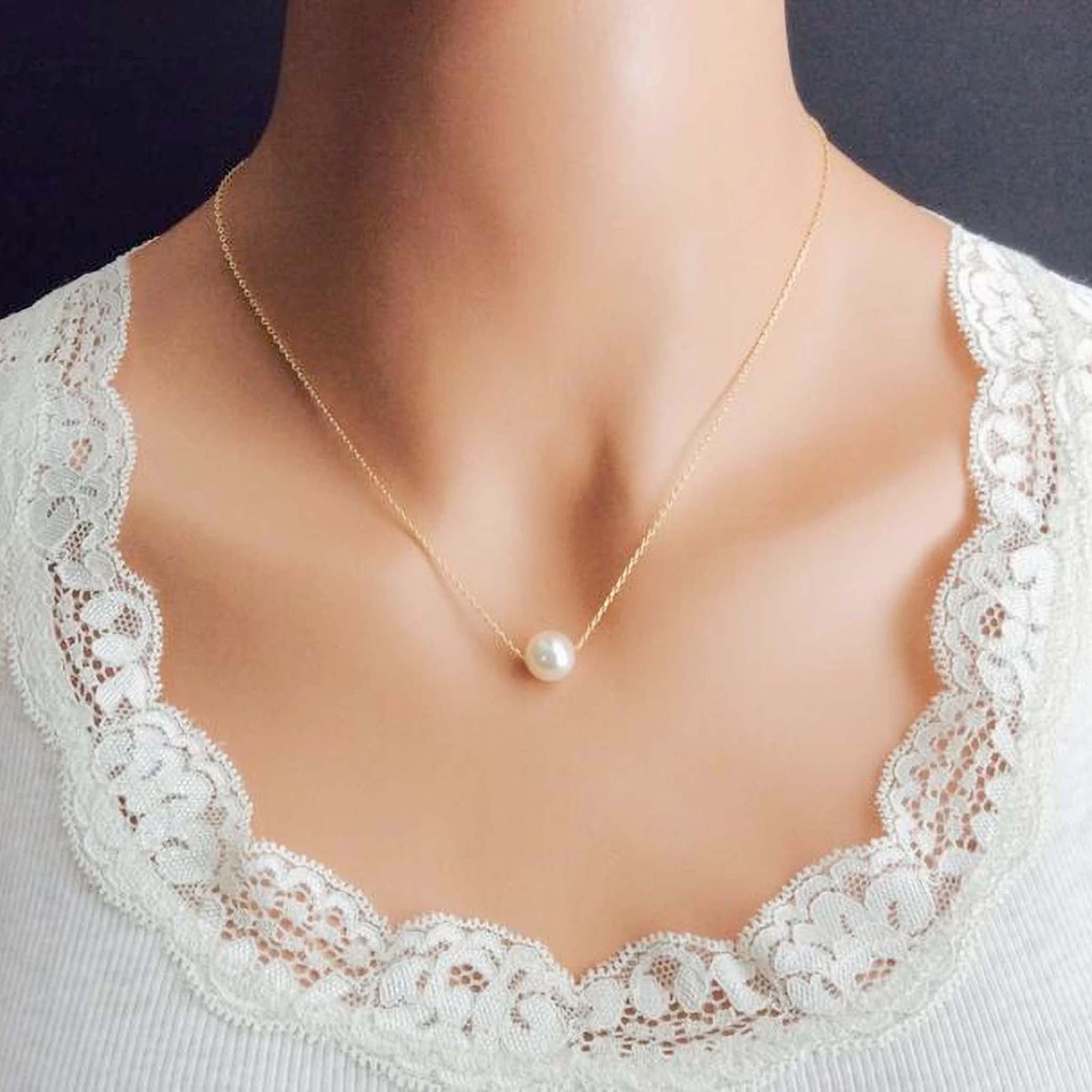 Gold plated Pearl Brass Pendant ClothsVilla