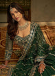 Load image into Gallery viewer, Green And Gold Stylish Embroidered Lehenga Choli Clothsvilla