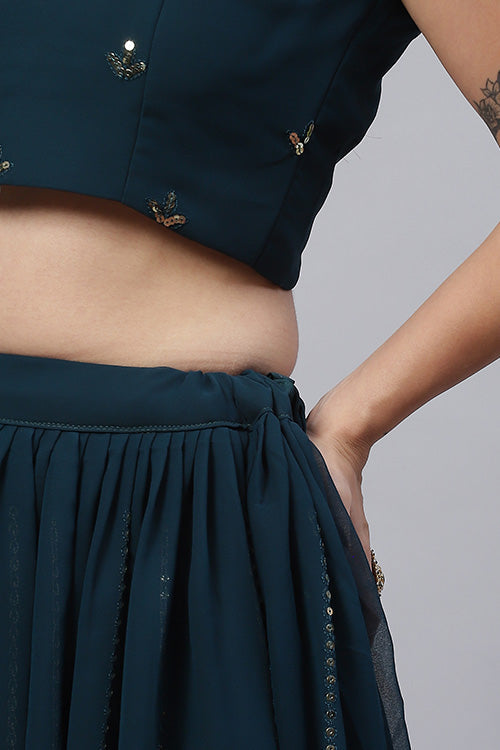 Exclusive Designer Bollywood Lehenga Choli with Dupatta Collection ClothsVilla.com