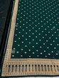 Load image into Gallery viewer, Green Saree in Vichitra Silk With Sequence and Stone Work Clothsvilla
