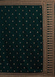 Load image into Gallery viewer, Green Saree in Vichitra Silk With Sequence and Stone Work Clothsvilla