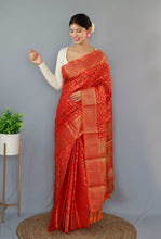 Load image into Gallery viewer, Rajkoti Patola Silk Red Clothsvilla