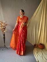Load image into Gallery viewer, Patan Patola Woven Red Clothsvilla
