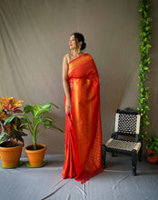 Load image into Gallery viewer, Pure Kanjeevaram Silk #2  Red Clothsvilla