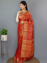 Load image into Gallery viewer, Patola Silk Red with Orange Clothsvilla