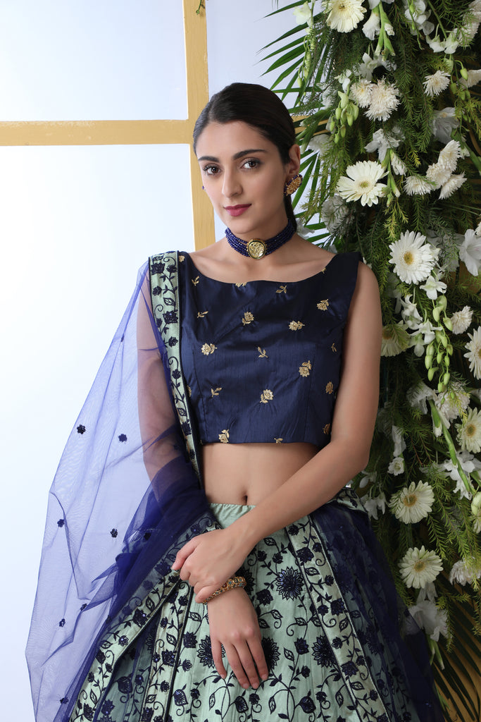 Indian Bridal Collection Wedding Party Wear Silk Lehenga Choli ClothsVilla