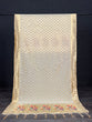 Load image into Gallery viewer, Cream Color Weaving Zari Work Jacquard Paithani Dupatta With Tassels Clothsvilla