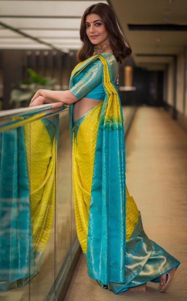 Refreshing Yellow Soft Silk Saree With Extraordinary Blouse Piece KP