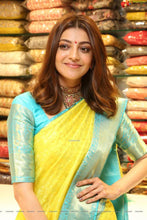 Load image into Gallery viewer, Refreshing Yellow Soft Silk Saree With Extraordinary Blouse Piece KP