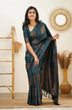 Load image into Gallery viewer, Angelic Rama Soft Silk Saree With Dalliance Blouse Piece KP