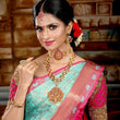 Load image into Gallery viewer, Delectable Sky Soft Silk Saree With Fancifull Blouse Piece KP