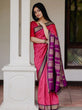 Load image into Gallery viewer, Snazzy Pink Soft Banarasi Silk Saree With Luxuriant Blouse Piece KP