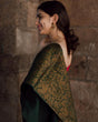 Load image into Gallery viewer, Refreshing Green Soft Silk Saree With Gorgeous Blouse Piece KPR