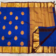 Load image into Gallery viewer, Trendy Royal Blue Soft Banarasi Silk Saree With Lissome Blouse Piece KPR