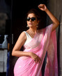 Load image into Gallery viewer, Blissful Pink Soft Silk Saree With Chatoyant Blouse Piece KPR
