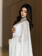Load image into Gallery viewer, Bewitching White Soft Silk Saree With Cynosure Blouse Piece KPR
