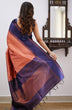 Load image into Gallery viewer, Evocative Pink Soft Silk Saree With Most Gossamer Blouse Piece KPR