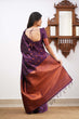 Load image into Gallery viewer, Gratifying Purple Soft Silk Saree With Outstanding Blouse Piece KPR