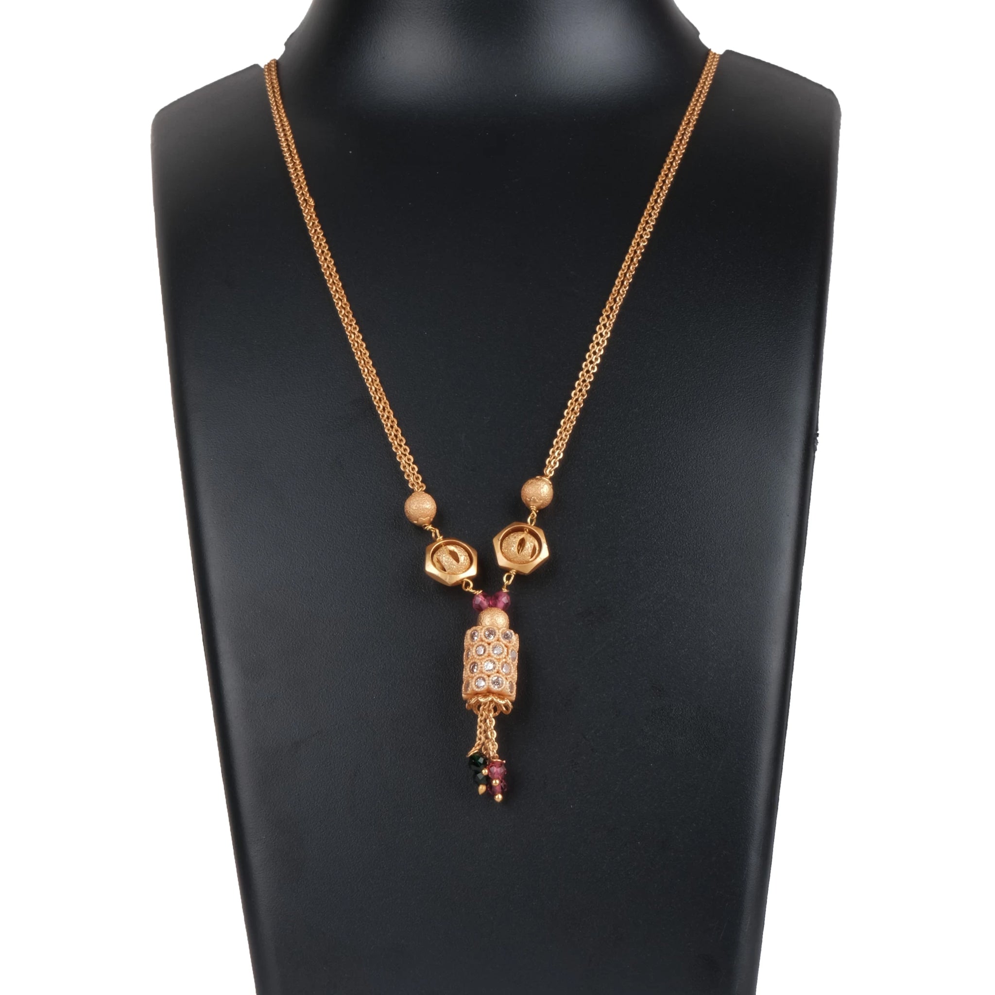 Latest Design Mangalsutra Brass Brass Brass Mangalsutra ClothsVilla Main image