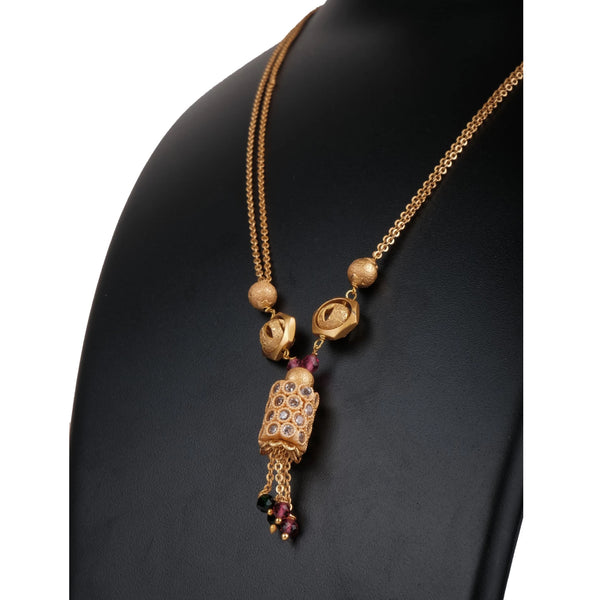 Latest Design Mangalsutra Brass Brass Brass Mangalsutra ClothsVilla