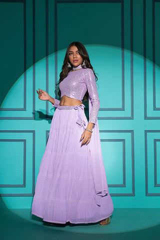 New Party Wear Bollywood Style Different Color Georgette Lehenga Choli Collection ClothsVilla.com