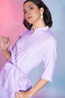 Load image into Gallery viewer, Lavender Viscose Rayon Ready to Wear Co-Ords Set Collection ClothsVilla.com