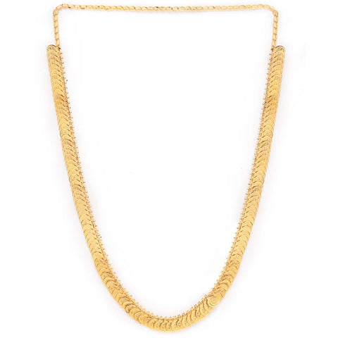 Laxmi Coin Necklace Gold-plated Plated Brass Chain ClothsVilla Main image