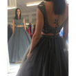 Load image into Gallery viewer, Lehenga Choli in Gray Color with Embroidery Work ClothsVilla