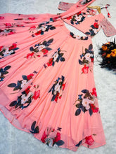 Load image into Gallery viewer, Light Pink Color Floral Printed Designer Lehenga Choli Clothsvilla