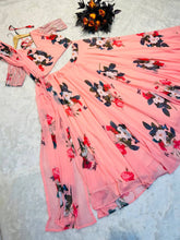 Load image into Gallery viewer, Light Pink Color Floral Printed Designer Lehenga Choli Clothsvilla