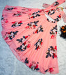 Load image into Gallery viewer, Light Pink Color Floral Printed Designer Lehenga Choli Clothsvilla