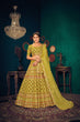 Load image into Gallery viewer, Lime Green Gotta Work Georgette Wedding Lehenga Choli ClothsVilla