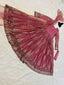 Lovely Dusty Pink Color Double Sequence Work Gown Clothsvilla