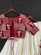 Load image into Gallery viewer, White Color Pure Cotton Two Piece Lehenga With Lucknowi Work Choli Clothsvilla