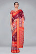 Load image into Gallery viewer, Maroon Patola With Digital Printed Saree Clothsvilla