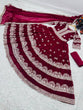 Load image into Gallery viewer, Maroon Anarkali Gown in Faux Georgette with Embroidery Sequence Work ClothsVilla